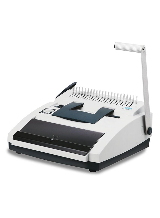 DBS - Comb Wire Binding Machine White/Black - Image 1