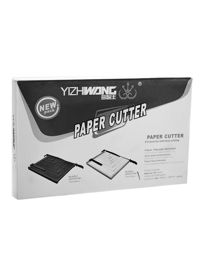 YIZHIWANG A3 Metal Sword Paper Cutter White/Black  - Image 4