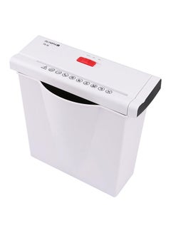 Olympia Paper Strip Cut Shredder White 