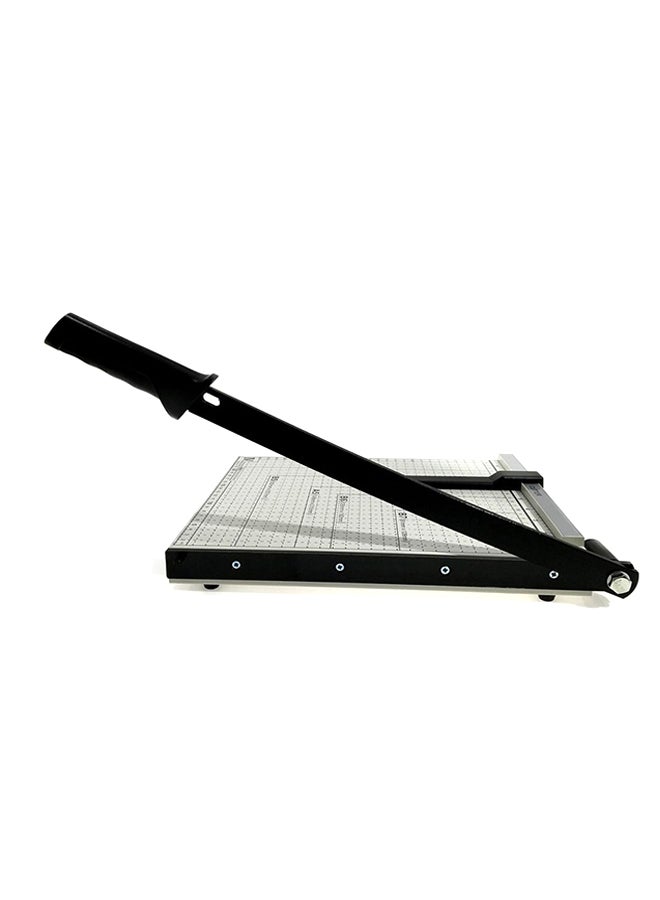 Merit A4 Manual Paper Cutter White/Black  - Image 2