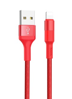 Xpress Lightning Data Sync And Charging Cable Red