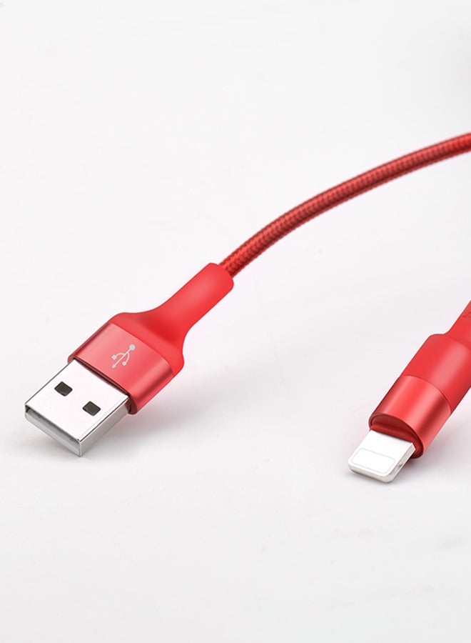 Hoco - Xpress Lightning Data Sync And Charging Cable Red - Image 1