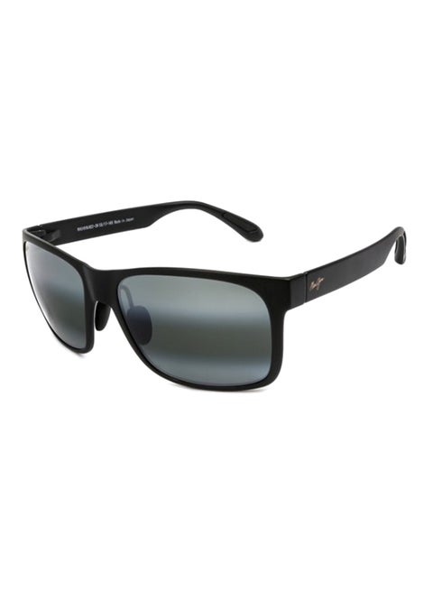 Rectangular Frame Sunglasses - Lens Size: 59 mm