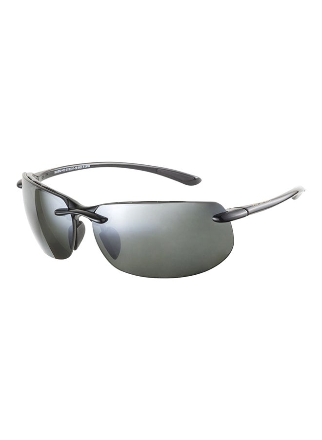 MAUI JIM Rimless Frame Sunglasses - Lens Size: 70 mm 