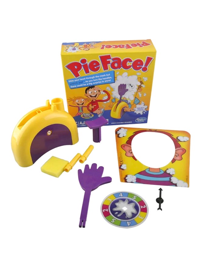 لعبة تحدي صفع الوجه المفاجئ بالفطائر