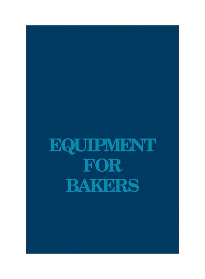 Equipment For Bakers paperback english - 1-Dec-88 - Image 1