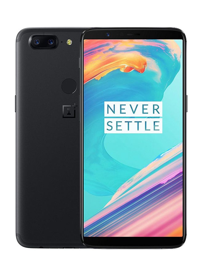 OnePlus - 5T Dual SIM Midnight Black 6GB RAM 64GB 4G LTE - Image 1