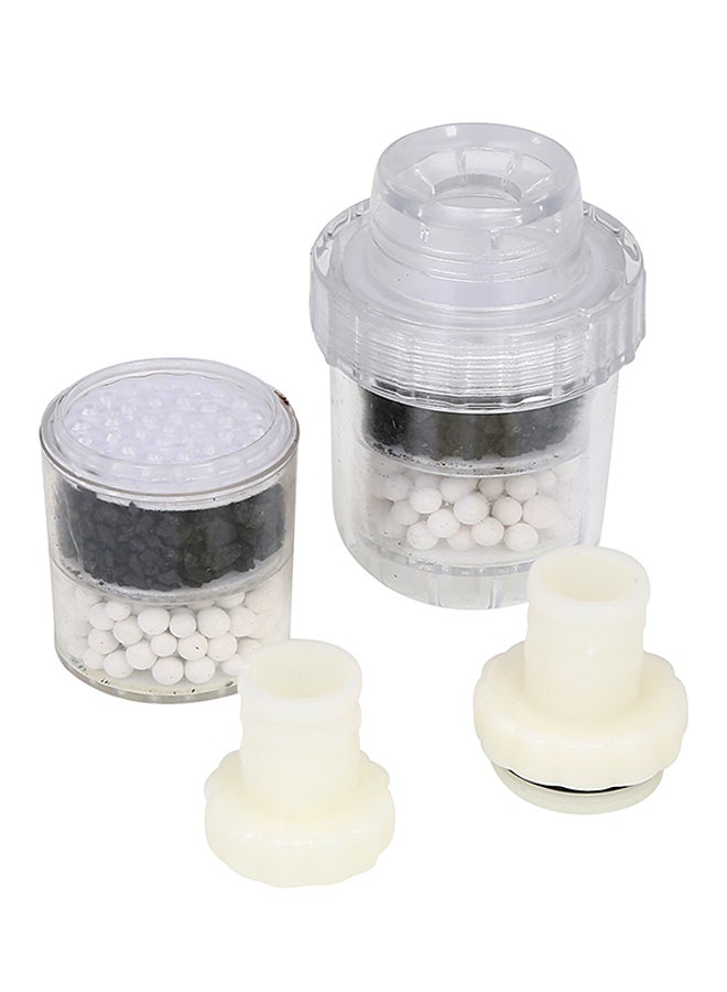 Generic Faucet Water Filter White/Black 2.7inch  - Image 1