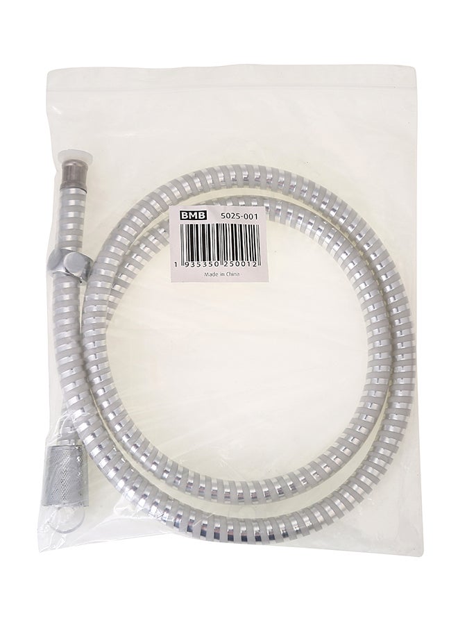 Sprial Hose For Hand Bidet Silver 1.2meter - Image 3
