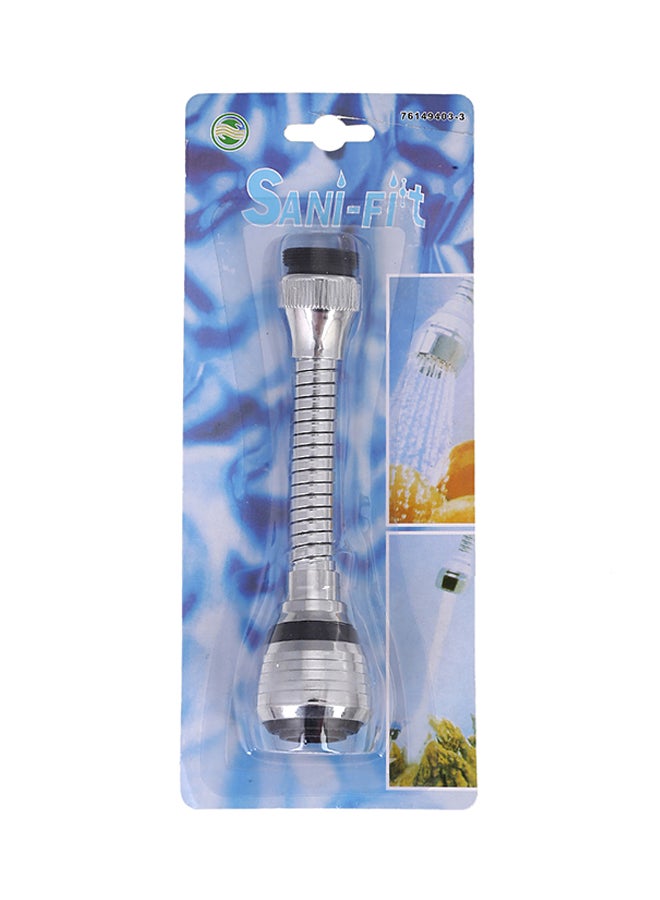 Faucet Head Black/Silver 6inch - Image 3