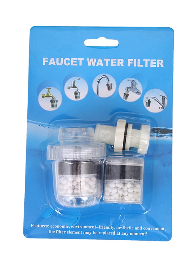 Generic Faucet Water Filter White/Black 2.7inch  - Image 3