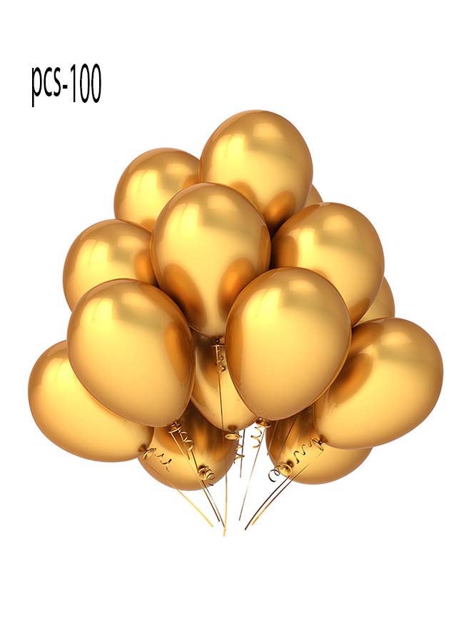 Tamona 100-Piece Decorative Party Balloons 12inch 