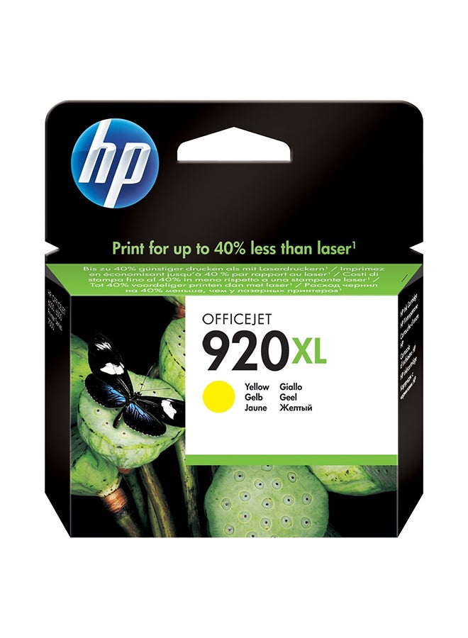 HP 920XL Original Ink Cartridge CD974AE Yellow
