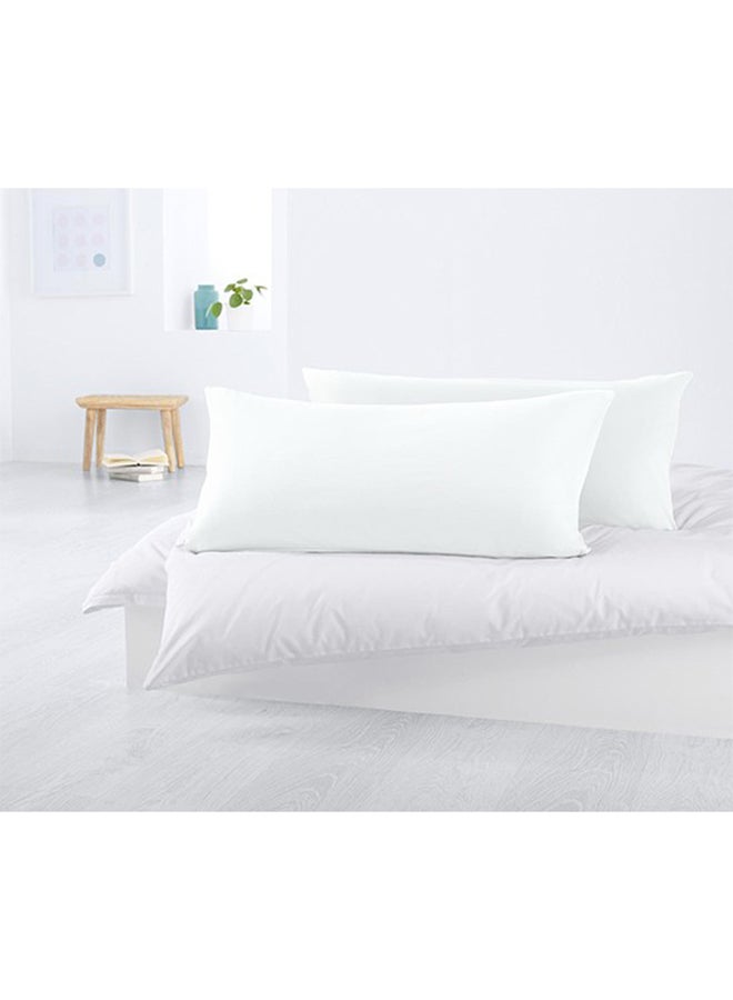 Tchibo Pack Of 2 Jersey Pillow Cover cotton White 80 x 40cm  - Image 3