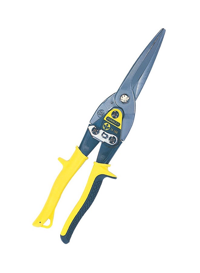 Stanley Straight Cutting Aviation Snips Silver/Black/Yellow 