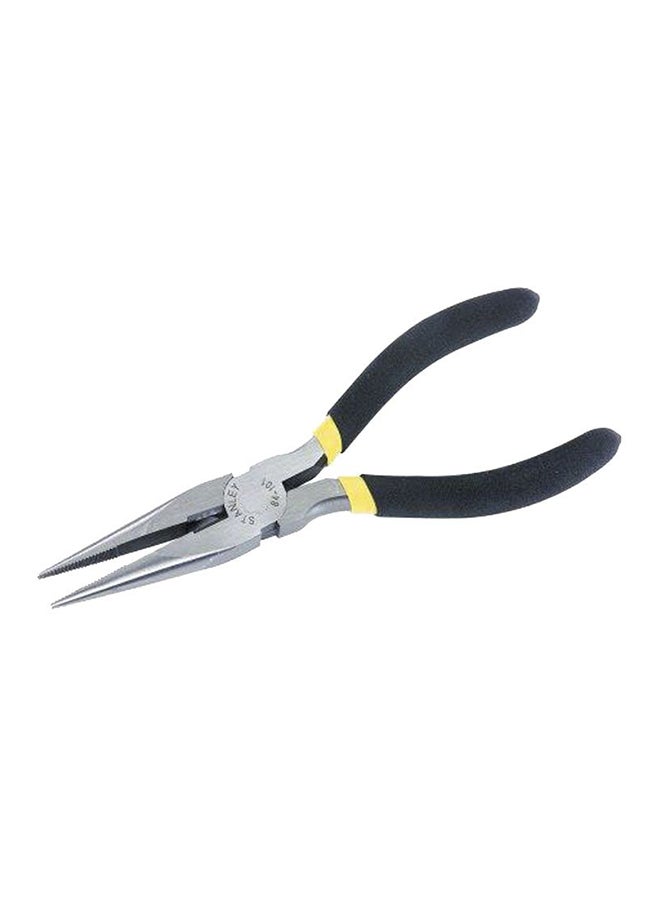 Stanley Long Nose Plier Black/Silver 6inch  - Image 2