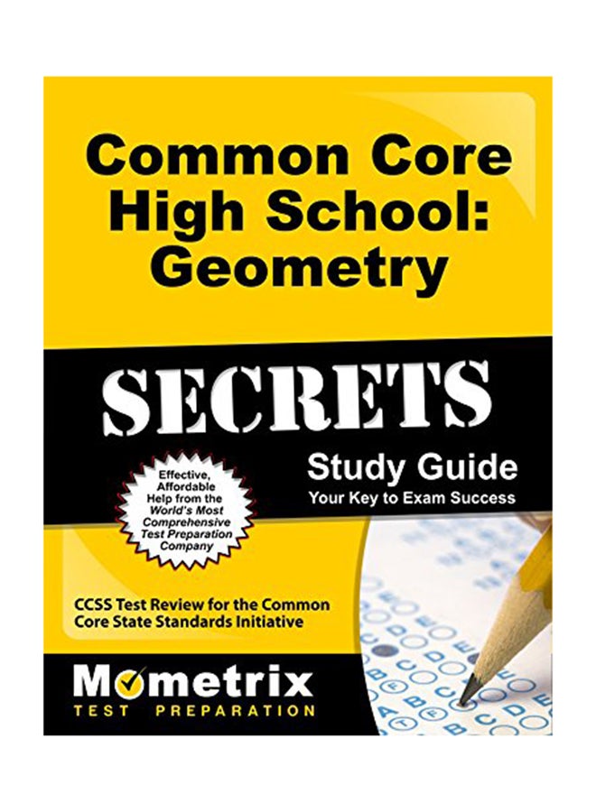 Common Core High School: Geometry Secrets Study Guide paperback english - 12-Apr-18