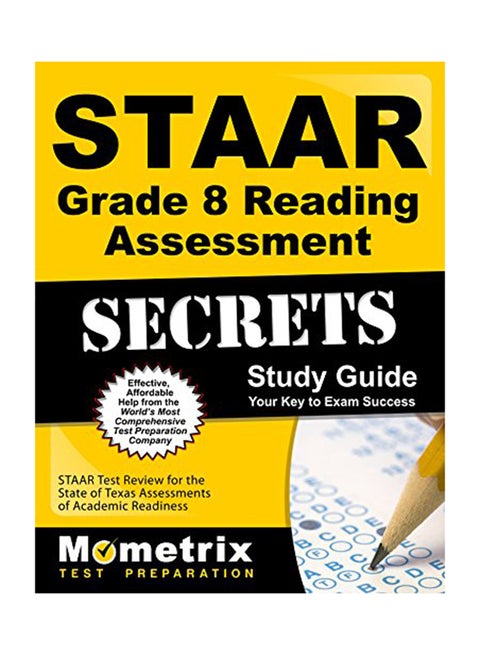 STAAR Grade 8 Reading Assessment Secrets Study Guide paperback english - 12-Apr-18
