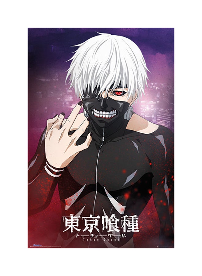 Tokyo Ghoul Kaneki Maxi Poster White/Grey/Red 61x91.5cm