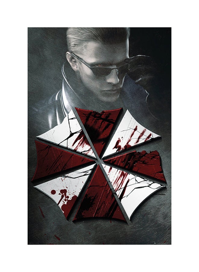 Resident Evil Key Art Maxi Paper Poster Black/Red/White 61x91.5cm