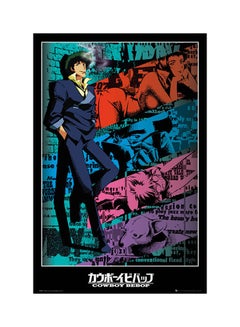 Cowboy Bebop Spike Maxi Poster Red/Blue/Purple 61x91.5cm - v1543383455/N19709064A_1