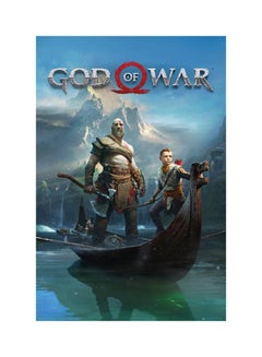 GB Eye God Of War Key Art Maxi Poster Blue/Brown/Red 61x91.5cm 