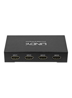 LINDY 4-Port HDMI 4K Switch Black  - Image 2