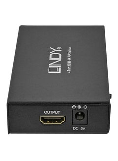 LINDY 4-Port HDMI 4K Switch Black  - Image 3