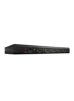 LINDY 4-Port HDMI 2.0 18G Splitter Black  - Image 1