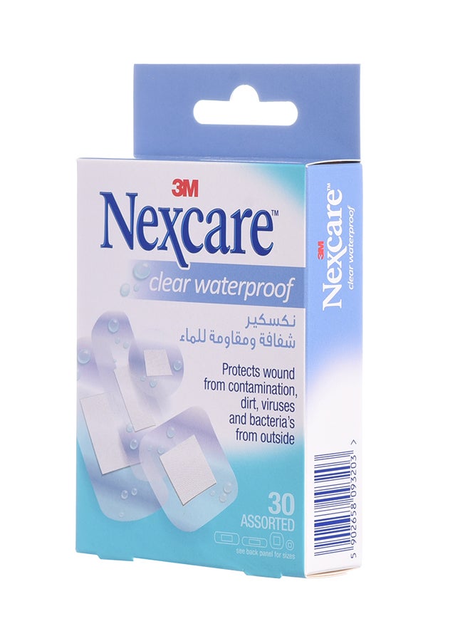 Nexcare 30-Piece Waterproof Clear Bandage  - Image 3