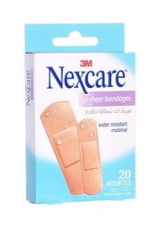 3M 20-Piece Sheer Bandage Box  - Image 1