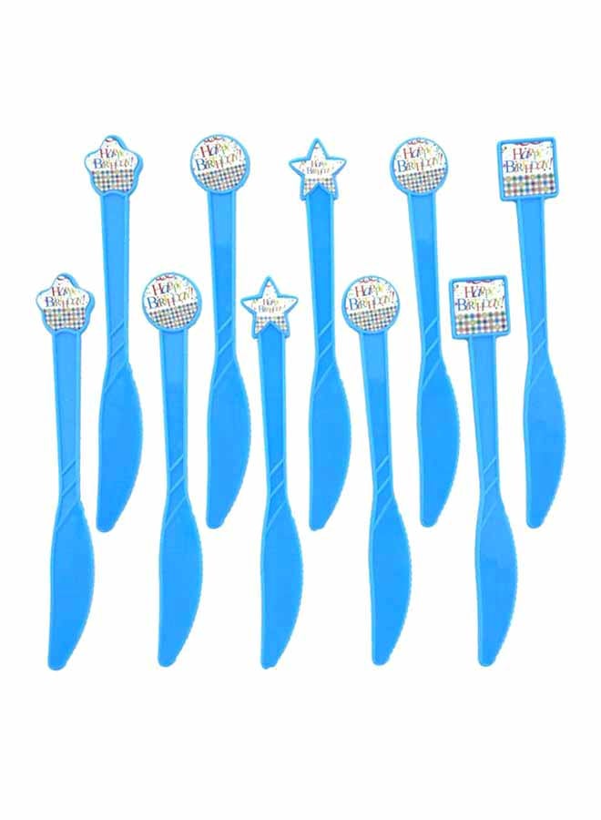 Tamona - 10-Piece Happy Birthday Theme Knife Set - Image 1