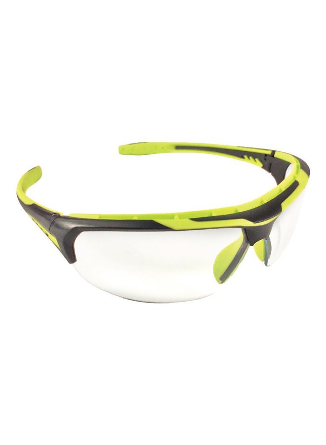 Eyevex Safety Spectacle Green/Clear/Black Free Size