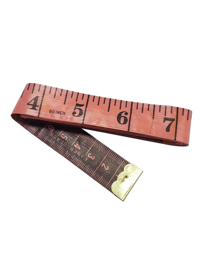 Generic - Soft Tape Measure Sewing Tailor Ruler Orange 60inch - Image 1