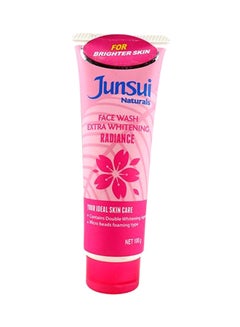 Junsui Brighter Skin Face Wash With Whitening Radiant 100grams 
