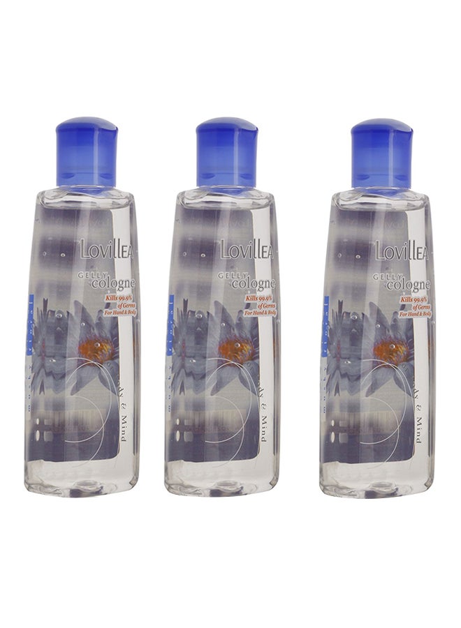 LOVillEA - 3-Piece Musky Floral Gelly Cologne 3 x 200ml - Image 1