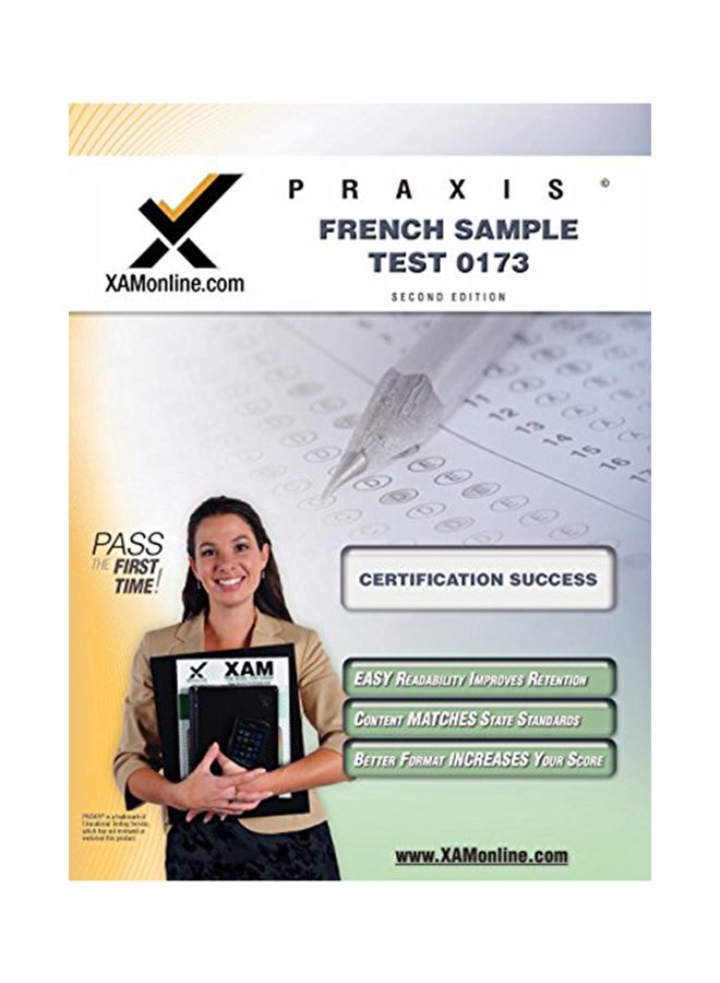 Praxis French Sample Test 0173 paperback english - 1-Sep-08 