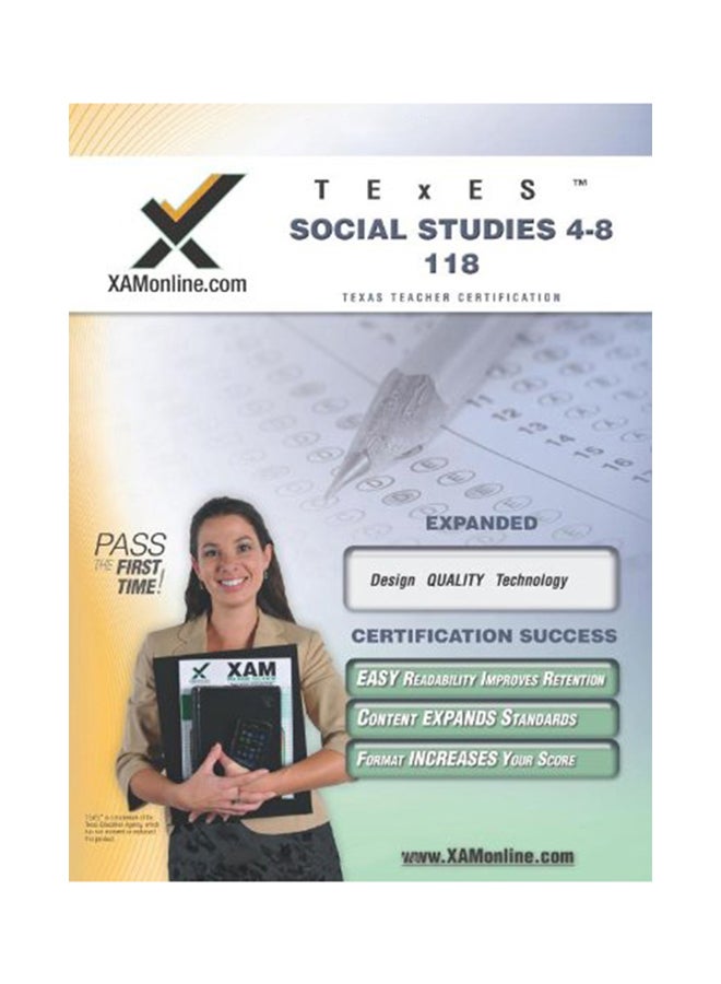 TExES Social Studies 4-8 118: Texes Teacher Certification paperback english - 1-May-08 