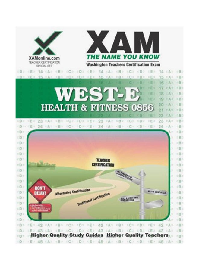 West-E Health And Fitness 0856: Washington Teacher Certification Exam Paperback English by Sharon A Wynne - 1-Nov-08 