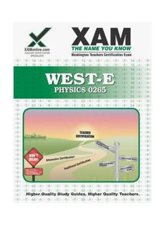 West-E Physics 0265: Washington Teacher Certification Exam paperback english - 1-Aug-08 