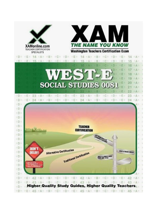 West-E Social Studies 0081: Washington Teacher Certification Exam paperback english - 1-May-08 