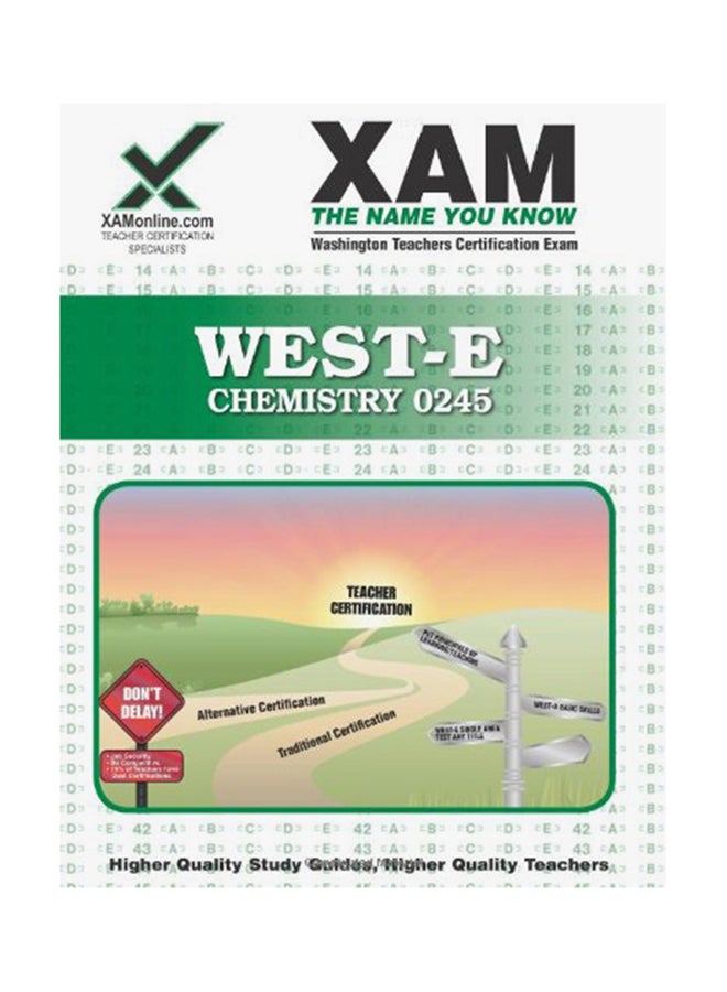 West-E/Praxis II Chemistry 0245: Washington Teacher Certification Exam Paperback English by Sharon A Wynne - 1-May-08