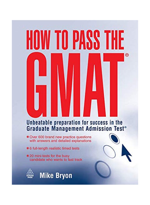 How To Pass The GMAT paperback english - 1-Jun-07