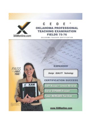 CEOE Oklahoma Professional Teaching Examination Fields 75-76 paperback english - 31-Oct-06 - v1543392832/N19723956A_1