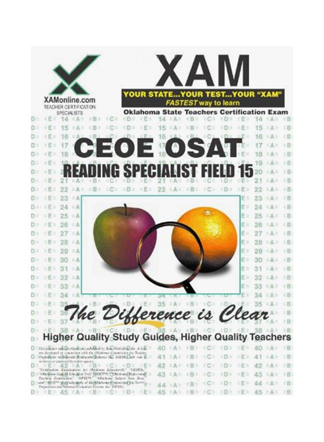 CEOE OSAT Reading Specialist Field 15 paperback english - 31-Dec-06 