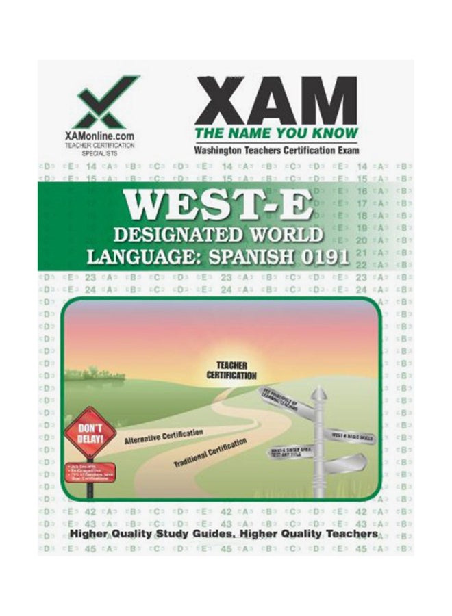 WEST-E Designated World Language: Spanish 0191 paperback english - 30-Nov-06 