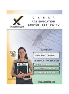 GACE Art Education Sample Test 109, 110 paperback english - 31-Oct-06 