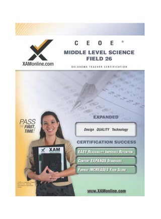 CEOE Middle Level Science Field 26 paperback english - 1-Oct-06 - v1543392836/N19723965A_1