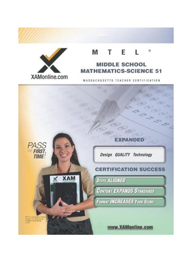 MTEL Middle School Mathematics-Science 51 paperback english - 30-Oct-06 