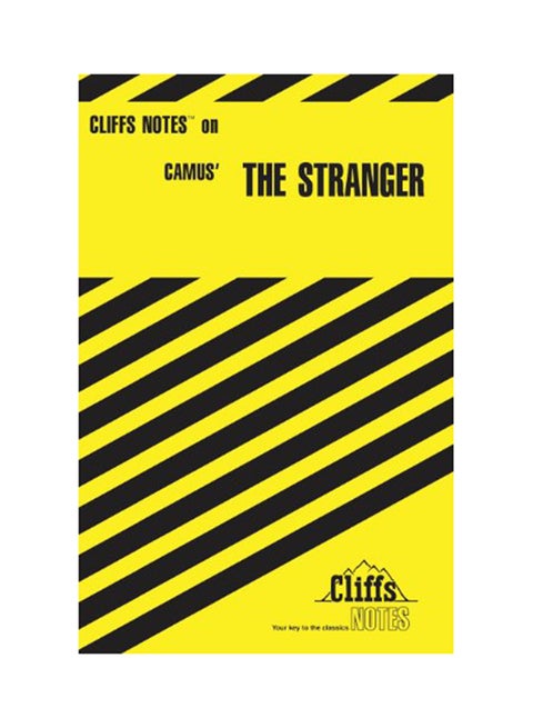 Cliffs Notes on Camus' The Stranger paperback english - 19-Apr-65
